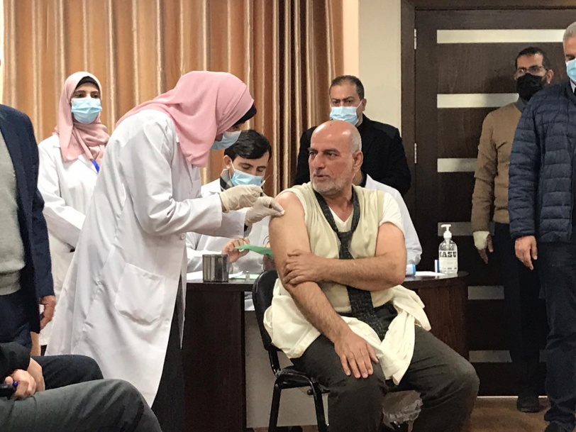 7 الاف فقط سجلوا لتلقيه: انطلاق عملية التطعيم في غزة