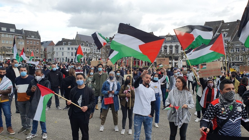مظاهرات حاشدة في هولندا نصرة لفلسطين