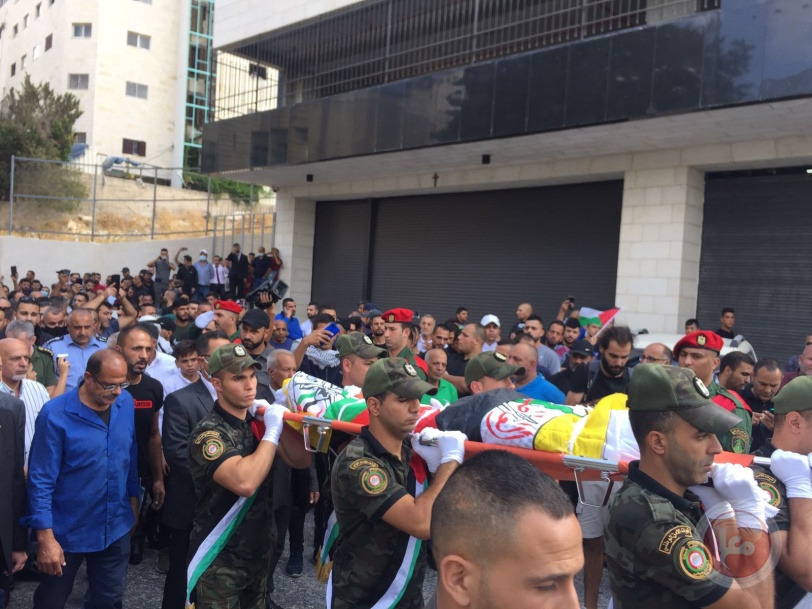 بيت لحم: الآلاف يودعون الشهيد حسين مسالمة 