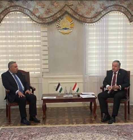 التوقيع على أول اتفاقية تعاون بين دولة فلسطين وجمهورية طاجاكستان