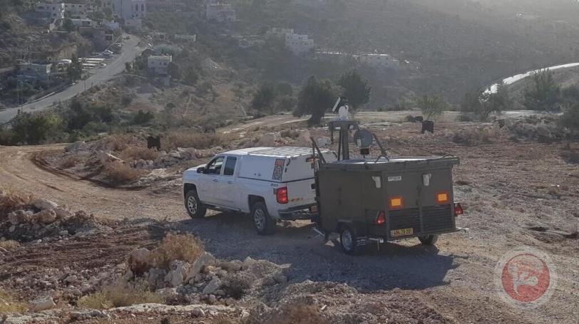 بالصور: إسرائيل تنشر أنظمة مراقبة وإنذار لحماية المستوطنات بالضفة 