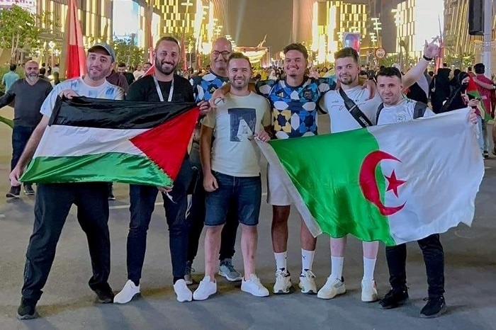 فلسطين حاضرة في فعاليات كأس العالم