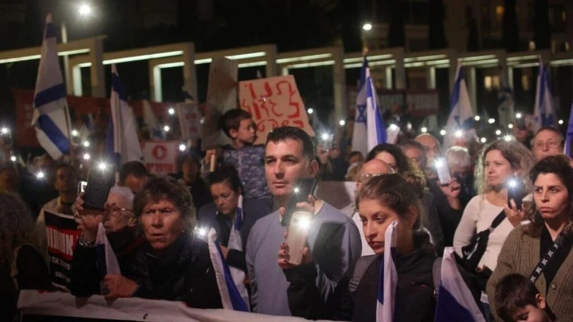 تجدد التظاهرات ضد حكومة نتنياهو 