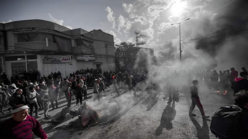 بيت لاهيا: احتجاجات في اعقاب قرار ضم جزء من اراضيها لنفوذ بلديات اخرى