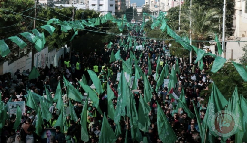"Hamas"  Rejects and condemns the campaign of incitement against the president