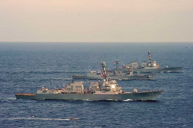 Israel announces the launch of a joint naval exercise with the US Fifth Fleet