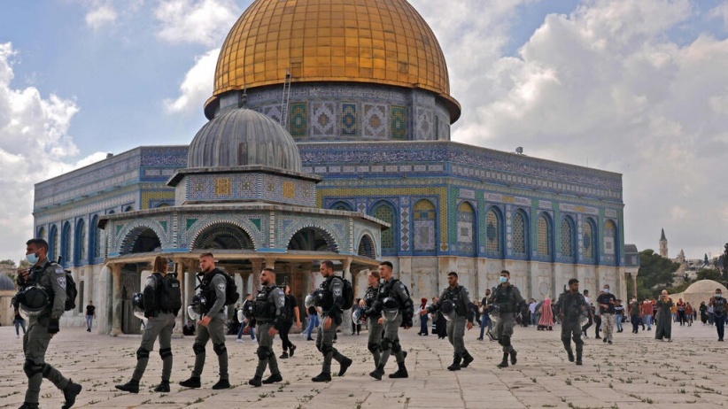 "Lahava"  The settlement calls for the dismantling of the Dome of the Rock and the inauguration of the “Temple”