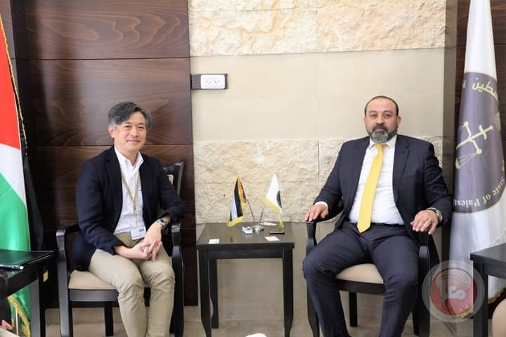 النائب العام يبحث التعاون مع وكالة اليابان للتعاون الدولي (جايكا) لدى فلسطين