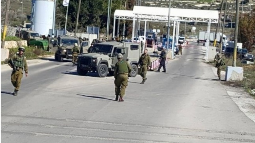 A young man was shot by the occupation near the settlement of "Beit El"