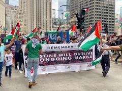 The Palestinian community in Chicago commemorates the Nakba and denounces the assassination of Abu Akila