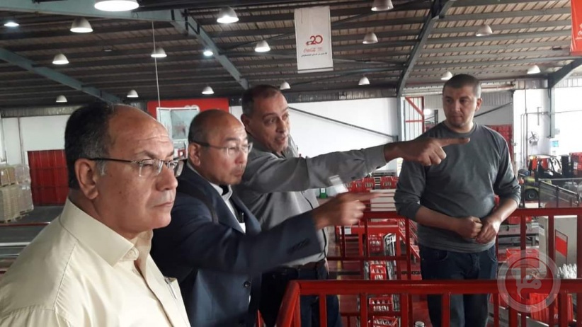 Head of Japan's JICA Industrial Sector visits Gaza Industrial City