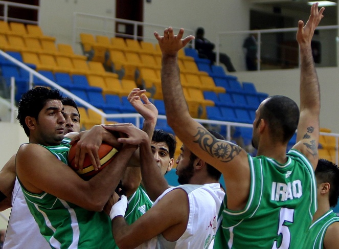 بعثة المنتخب العراقي تصل فلسطين لخوض غمار تصفيات كأس آسيا لكرة السلة