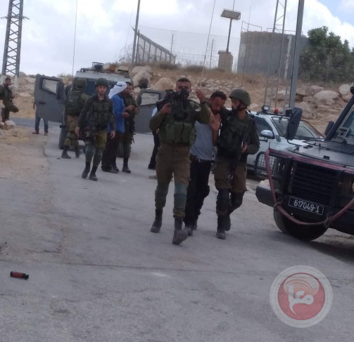 Suppression of a protest-the occupation detains the head of the village council of Kisan village