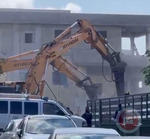 Demolition of a house in Umm al-Fahm