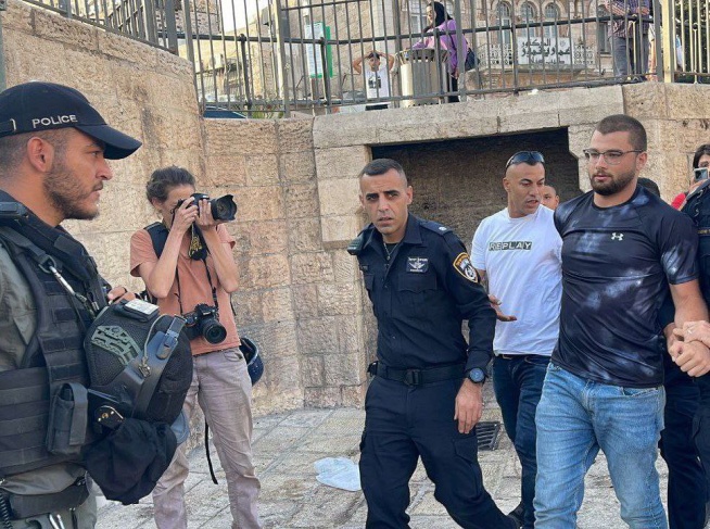 The arrest of a young man who chanted to Gaza in Jerusalem