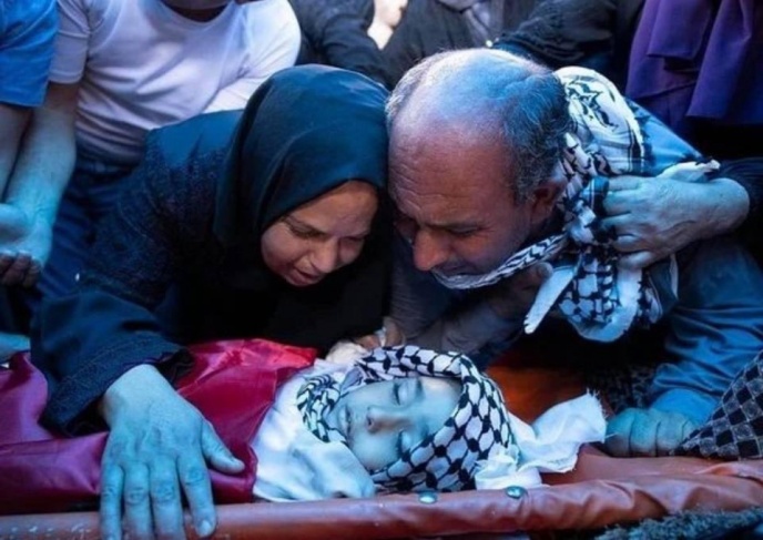 Bethlehem bid farewell to the martyr child Rayan Suleiman (photos)