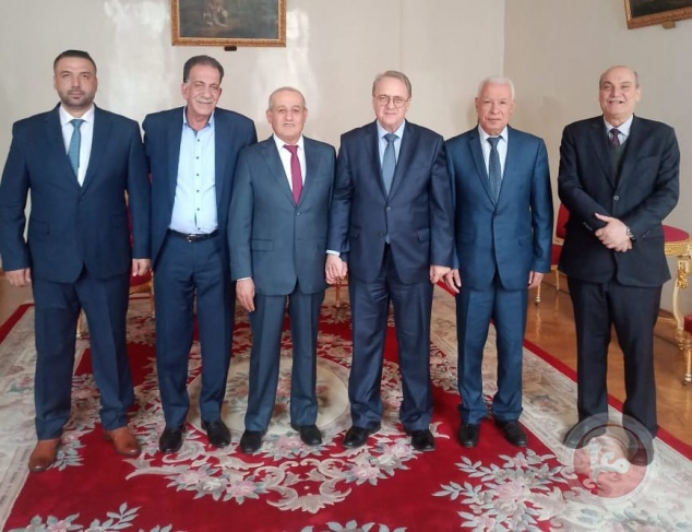 Bogdanov receives a leading delegation from the Popular Front headed by its Deputy Secretary-General