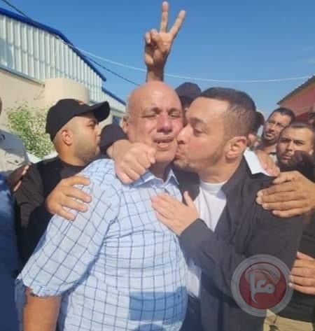 The release of a prisoner from Khan Yunis who spent 20 years in the occupation prisons