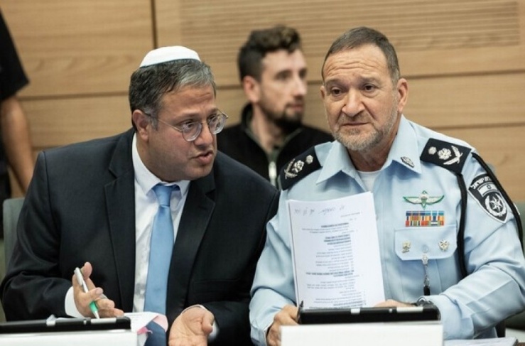 Tension between Ben Gvir and the Israeli police commissioner due to violating orders