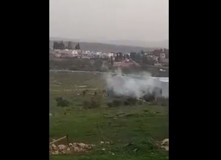 Clashes with the occupation in the village of Nabi Saleh