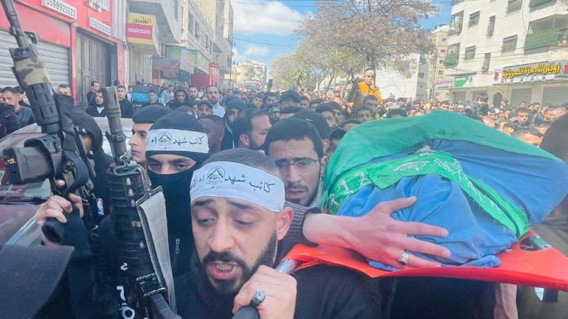 "Palestinian Liberation"  Mourns the martyrs of Jenin
