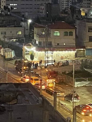 Two Israeli soldiers were wounded in a shooting attack south of Nablus