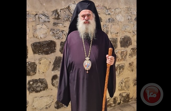 Archbishop Hanna: We reject the occupation's violations that target the archaeological sites in Sebastia