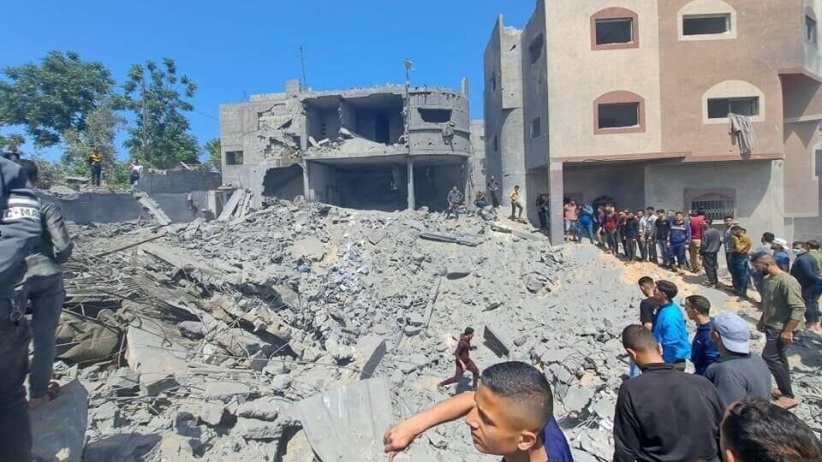 The occupation has bombed 371 targets since the start of its aggression on Gaza