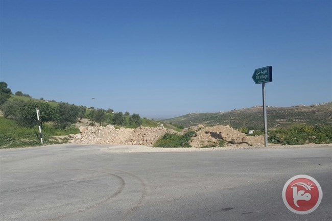 The occupation closes roads with dirt berms and raids houses in Ya`bad
