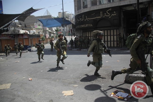 Clashes in Hebron (file photo)