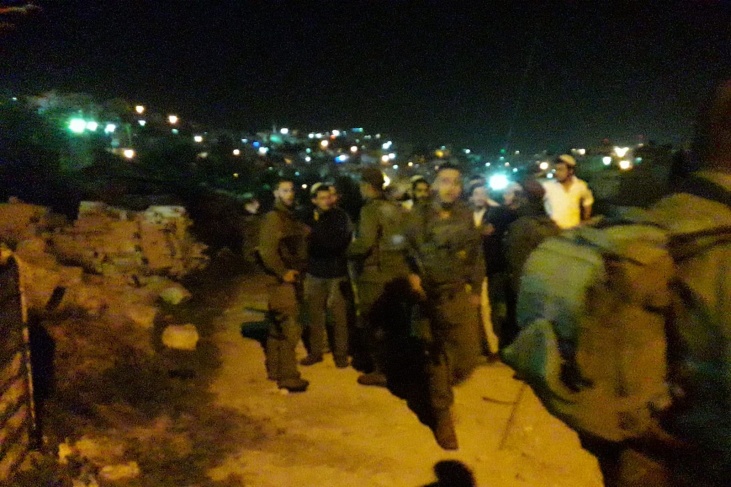 A young man was injured by settlers' stones, west of Salfit