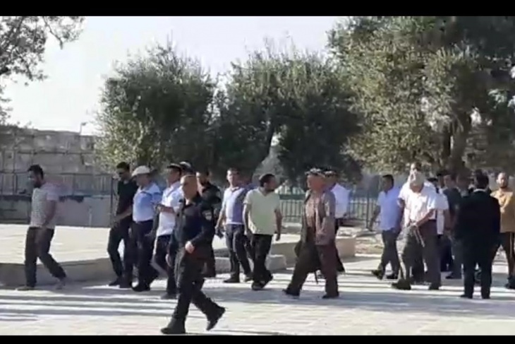 The occupation decides to allow settlers to storm the courtyards of Al-Aqsa