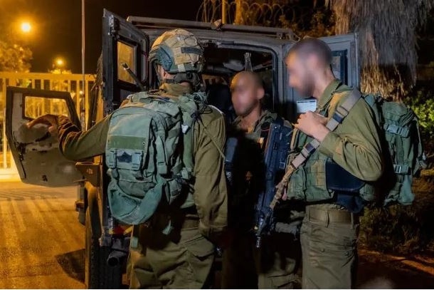 The occupation arrests two young men for allegedly carrying out a shooting attack south of Nablus