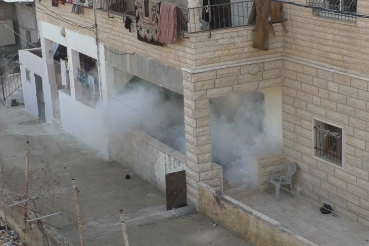 Injuries of suffocation during the funeral of a citizen in Beit Ummar